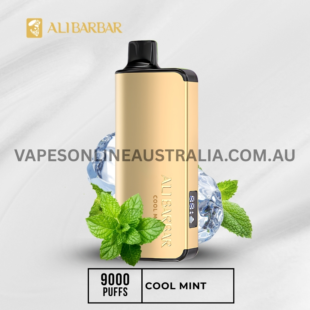ALIBARBAR INGOT 9000 Puffs Cool Mint ALIBARBAR INGOT 9000 Puffs Cool Mint