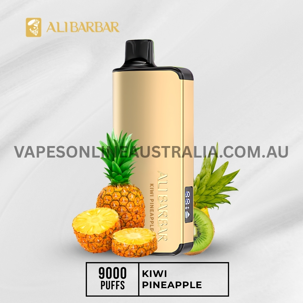 ALIBARBAR INGOT 9000 Puffs Kiwi Pineapple ALIBARBAR INGOT 9000 Puffs Kiwi Pineapple