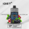 Iget One 12000 Puffs Blackberry Cherry Pomegranate