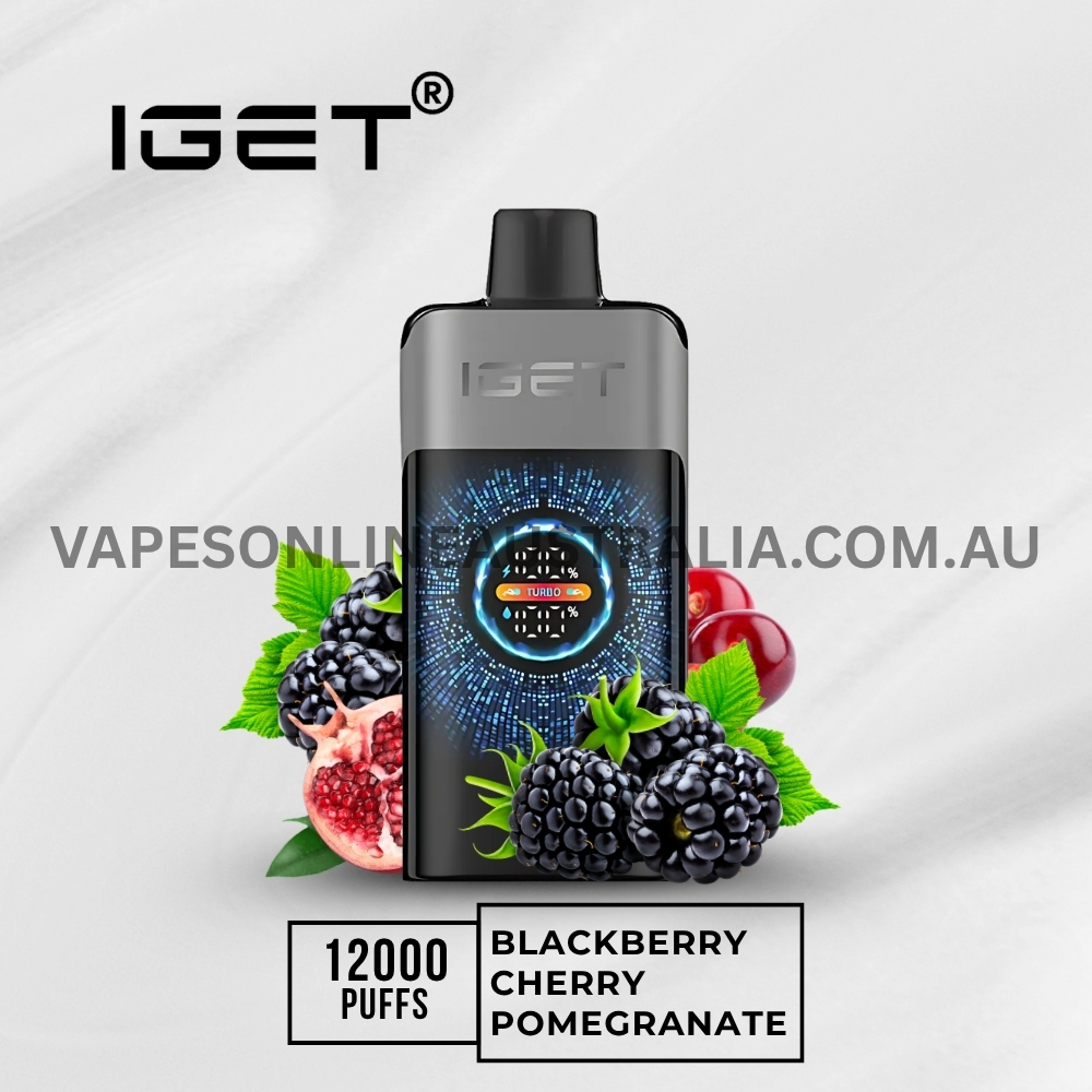 Iget One 12000 Puffs Blackberry Cherry Pomegranate Iget One 12000 Puffs Blackberry Cherry Pomegranate