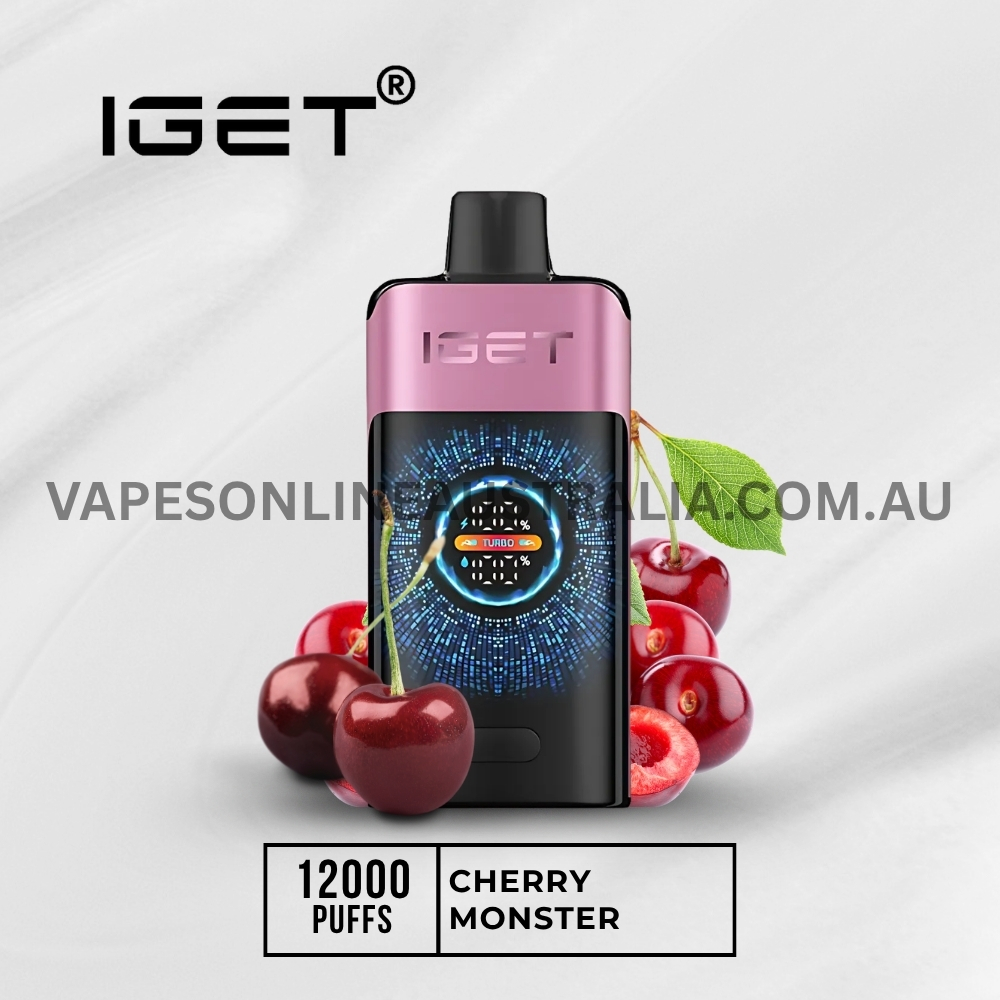 Iget One 12000 Puffs Cherry Monster Iget One 12000 Puffs Cherry Monster