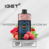 Iget One 12000 Puffs Strawberry Raspberry