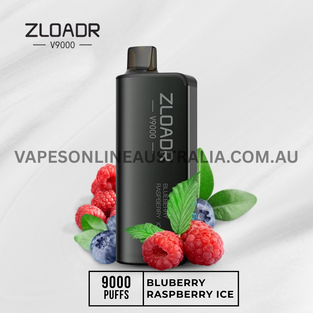 ZLOADR V9000 Bluberry Raspberry Ice ZLOADR V9000 Bluberry Raspberry Ice