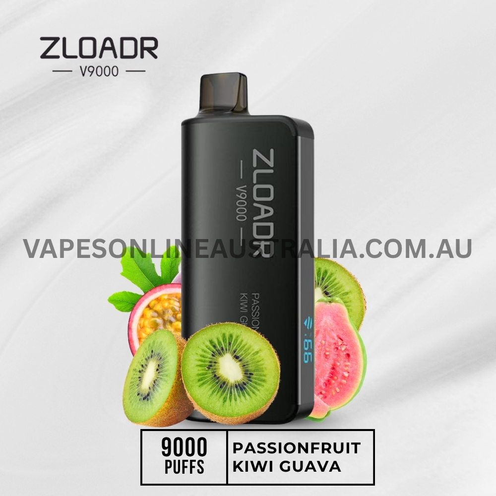 ZLOADR V9000 Passionfruit Kiwi Guava ZLOADR V9000 Passionfruit Kiwi Guava