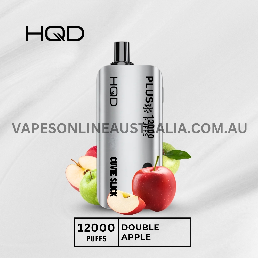 HQD Cuvie Slick Plus 12000 Puffs Double Apple HQD Cuvie Slick Plus 12000 Puffs Double Apple