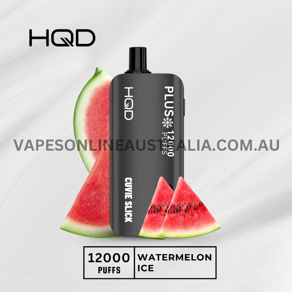 HQD Cuvie Slick Plus 12000 Puffs Watermelon Ice HQD Cuvie Slick Plus 12000 Puffs Watermelon Ice