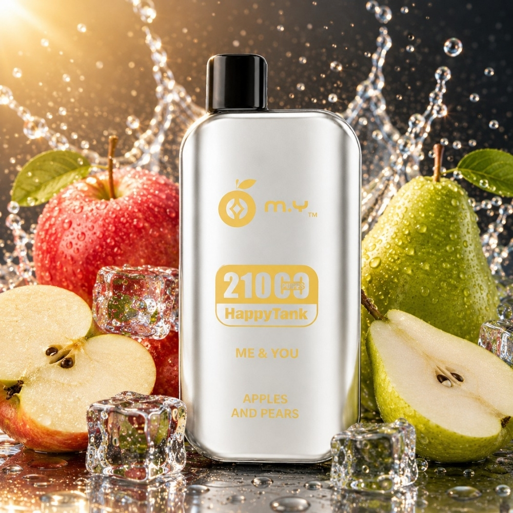 HappyTank 21000 Puffs Apples and Pears HappyTank 21000 Puffs Apples and Pears